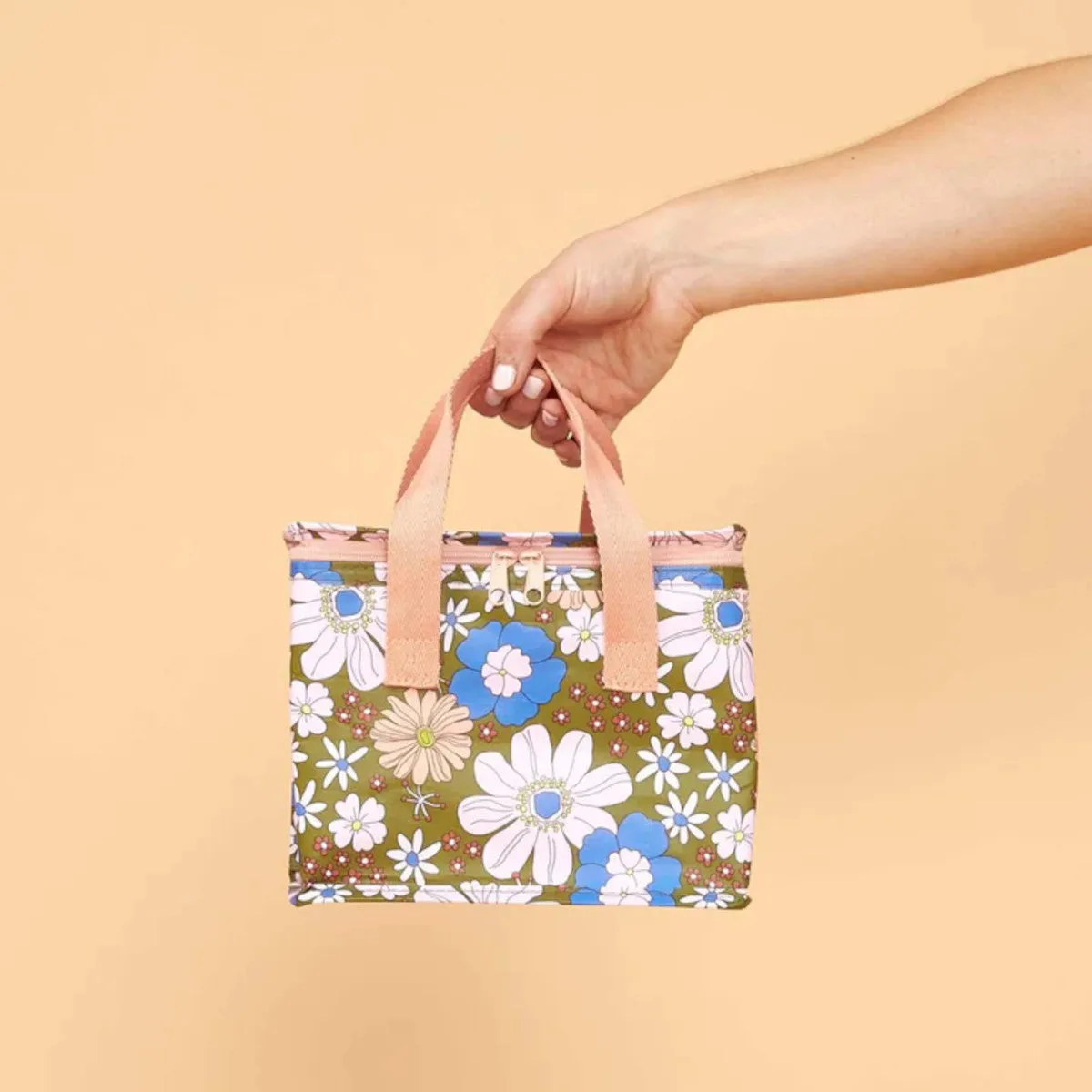 Kollab Blue Flowers Lunch Box