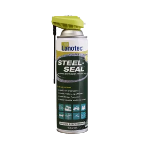 Lanotec Steel Seal Corrosion Protectant Aerosol Spray 400g - SS-PP-0400