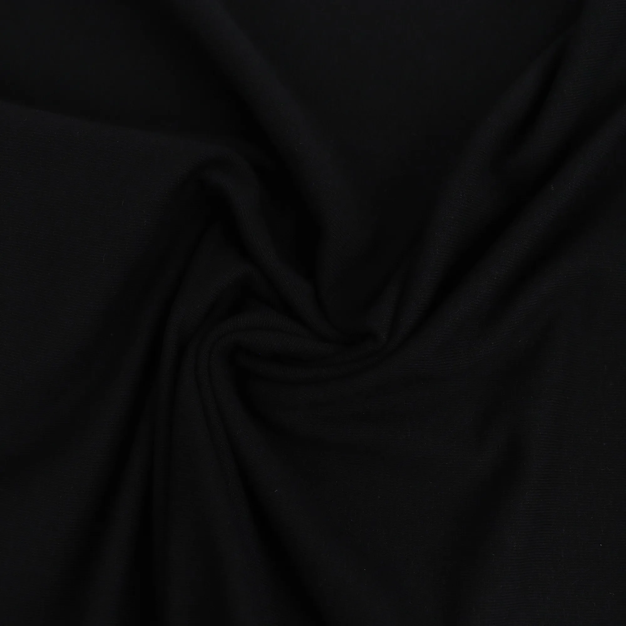 Linen Cotton Jersey - Black