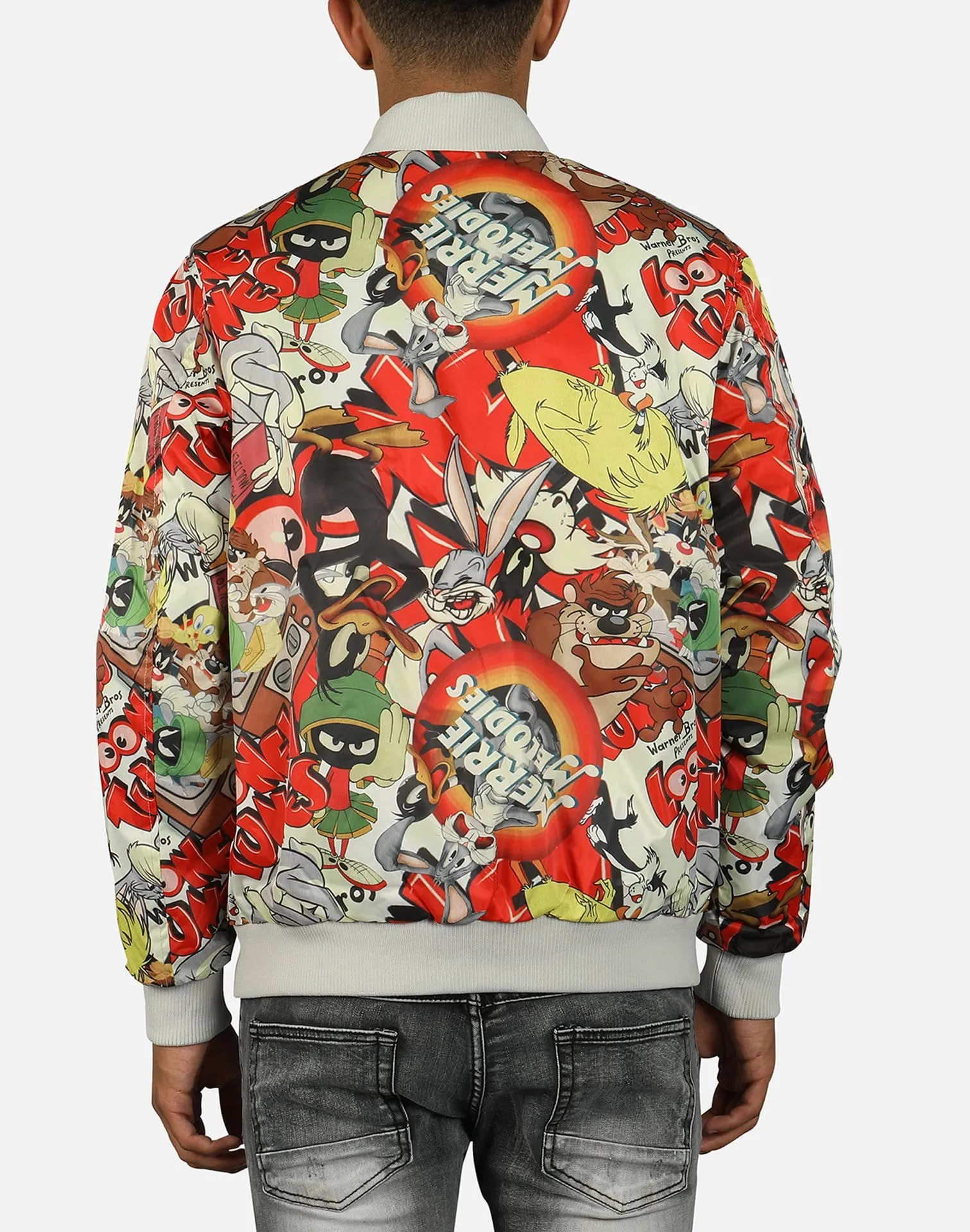 Members Only LOONEY TUNES BOMBER JACKET