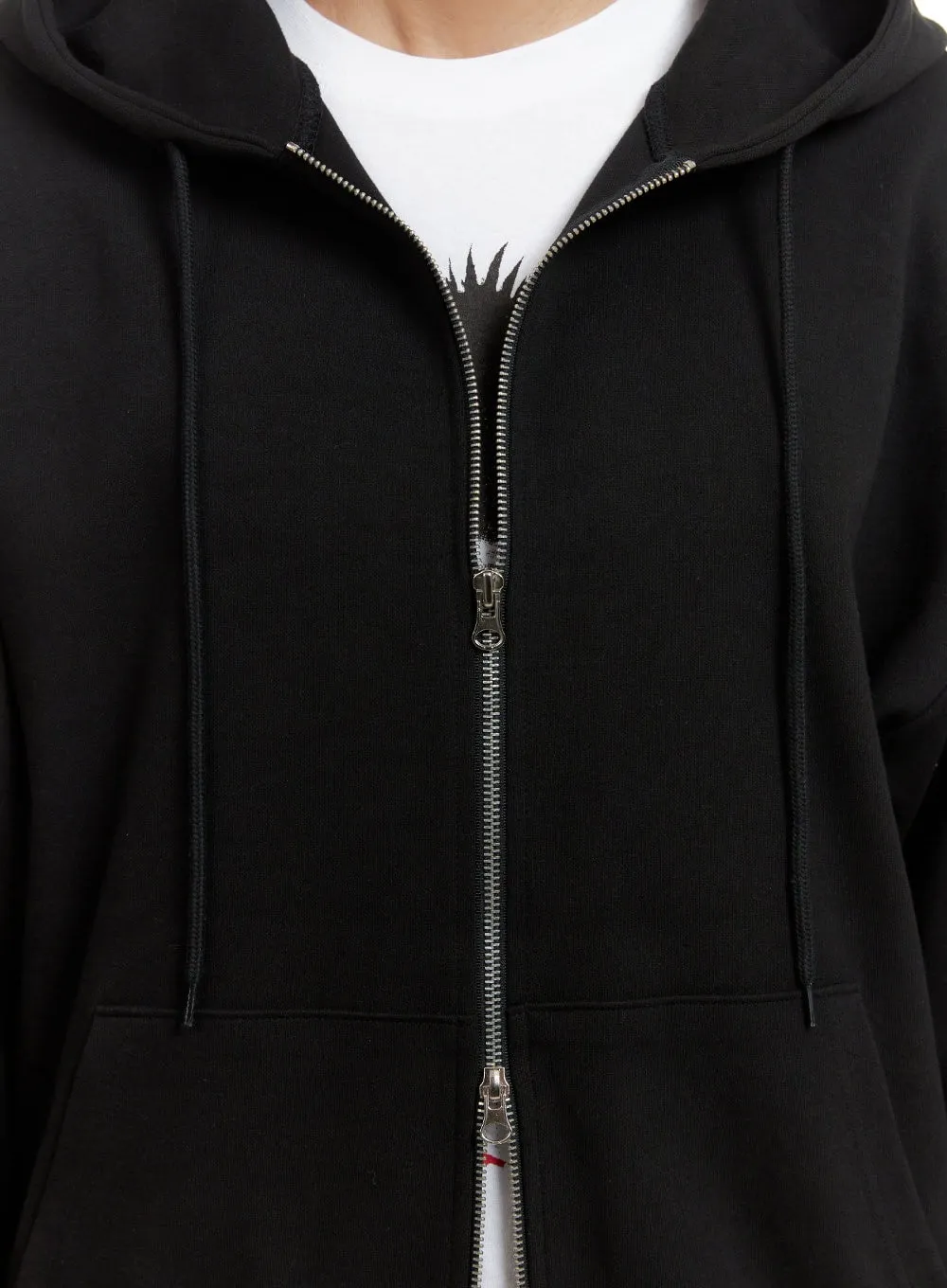 Men's Basic Hoodie Jacket (Black) IY402