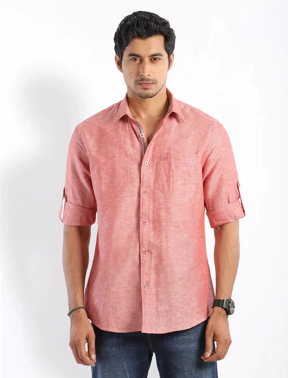 Men's Casual Linen Shirt