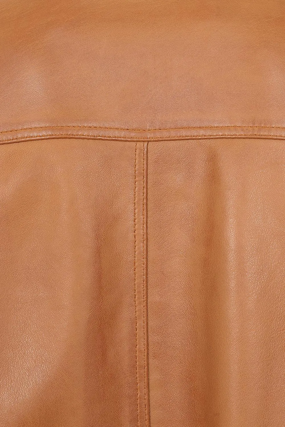 MEN’S Classic Genuine Leather Jacket - BOMBER