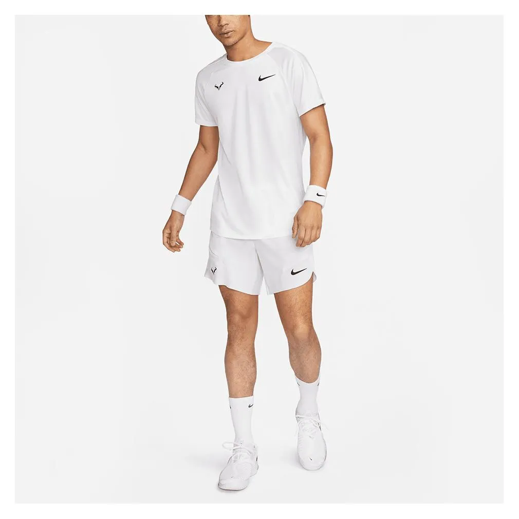 Mens Rafa Challenger Dri-Fit Short Sleeve Tennis Top