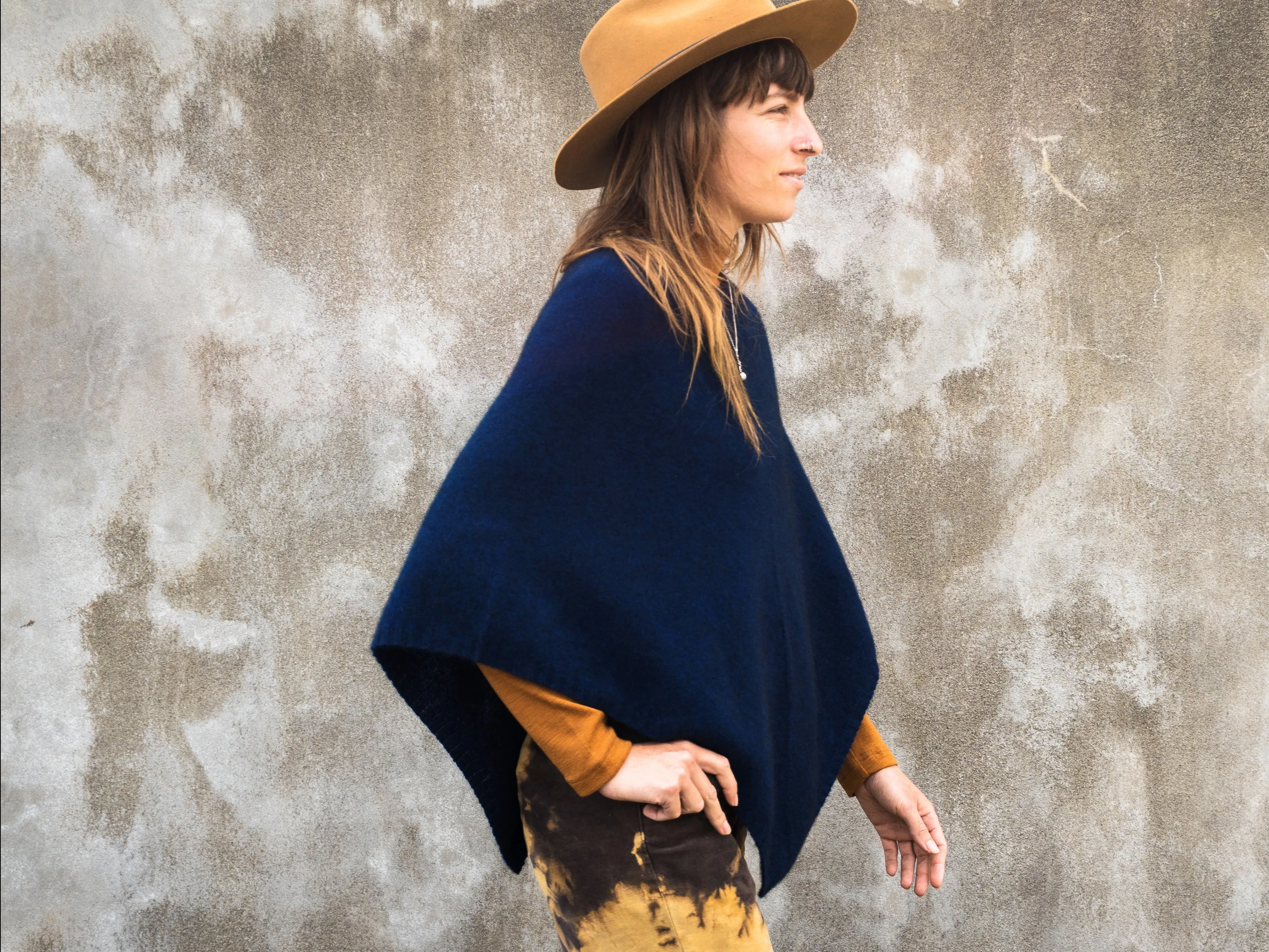 Merino Possum Poncho