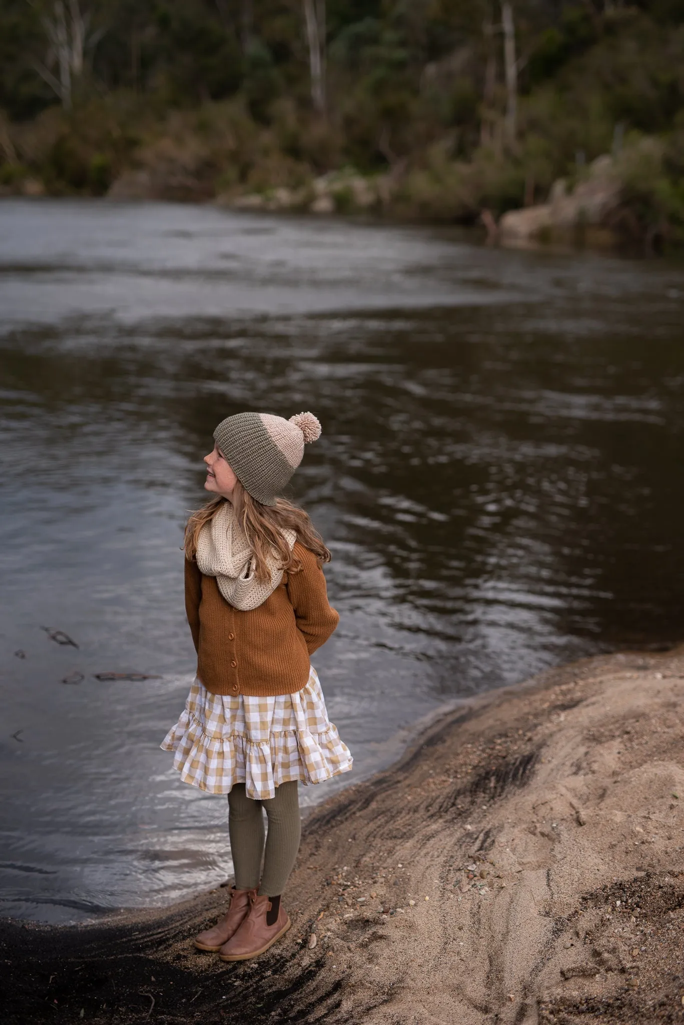 Mountain Merino Beanie Khaki