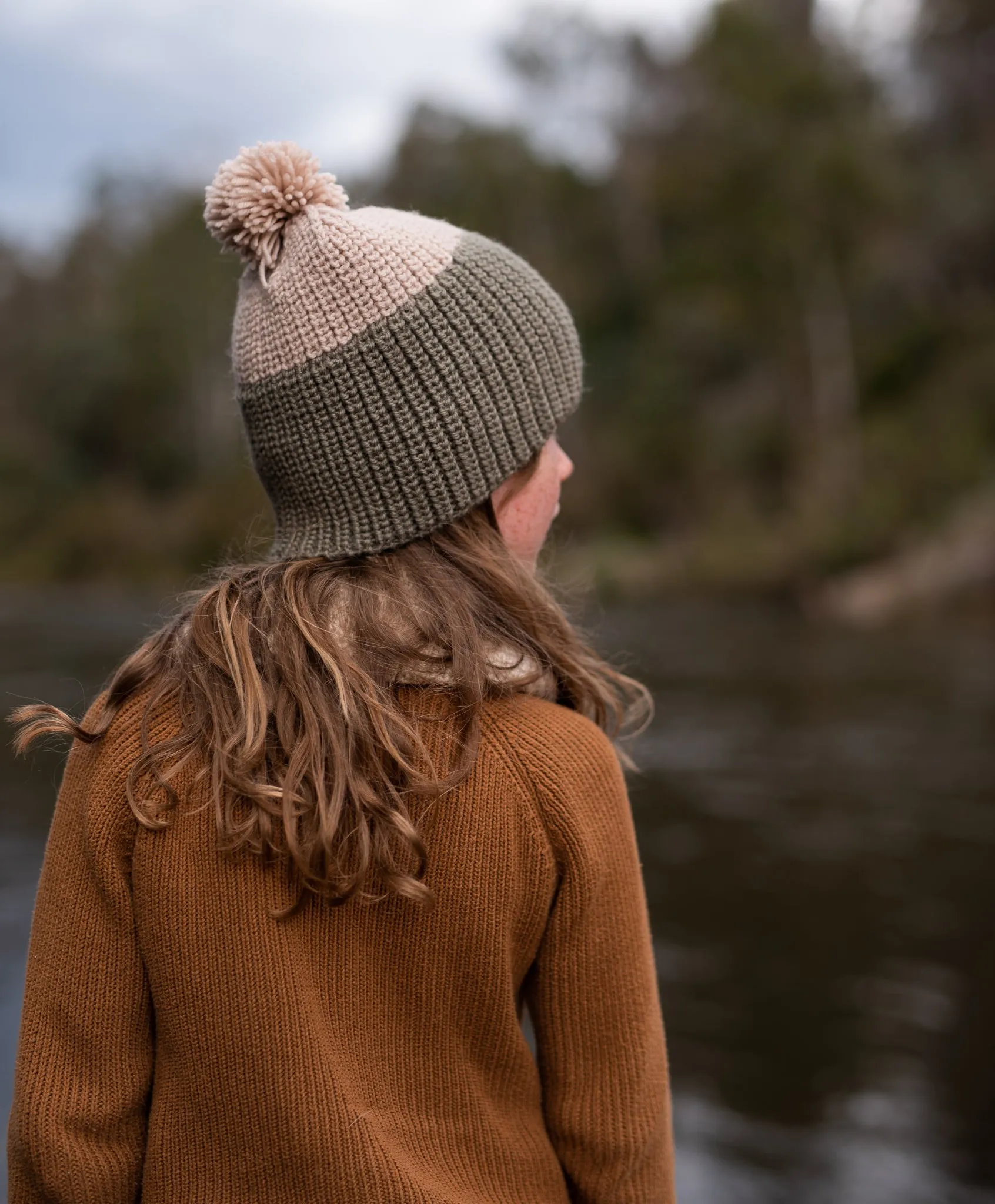 Mountain Merino Beanie Khaki