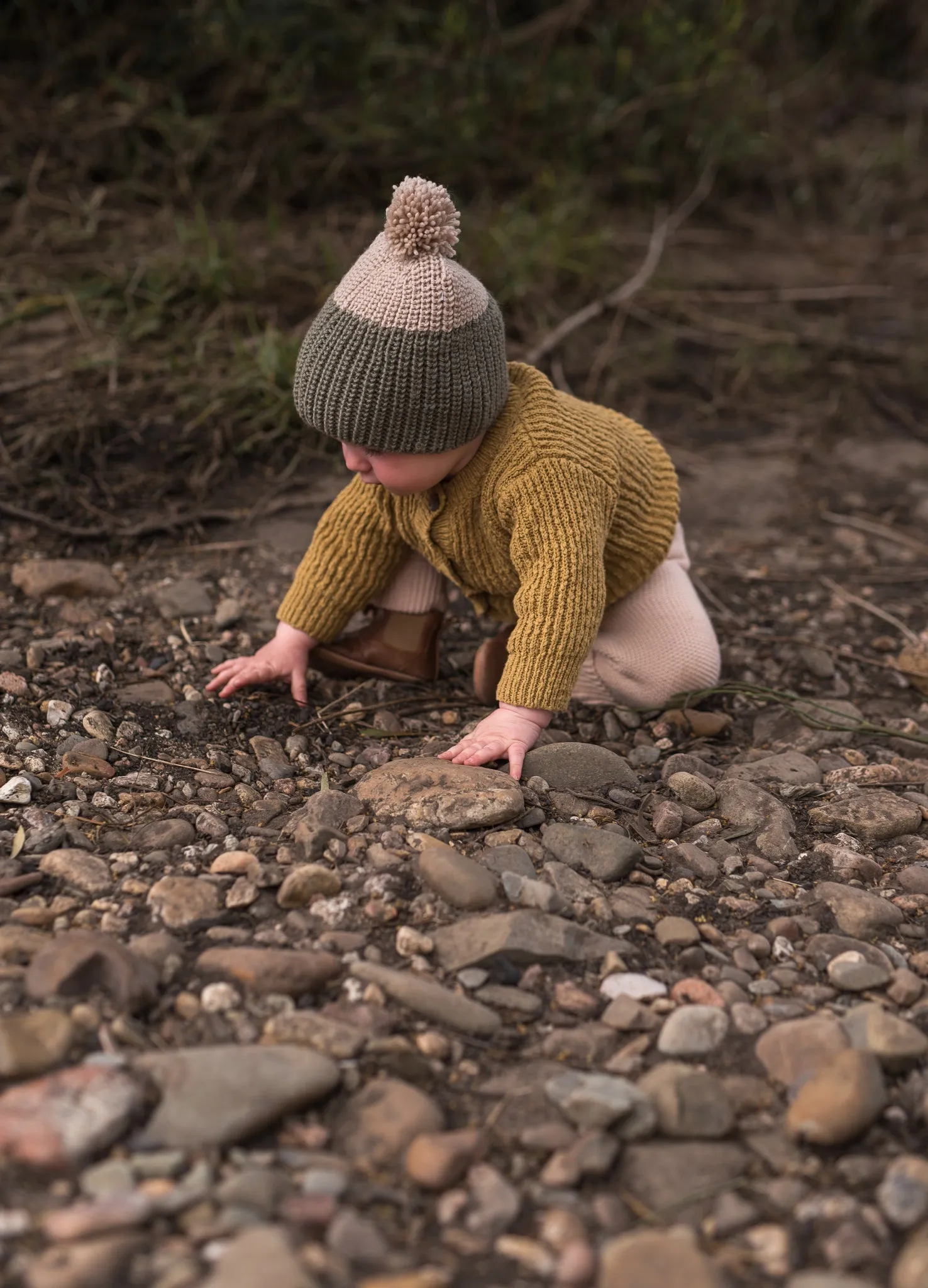 Mountain Merino Beanie Khaki