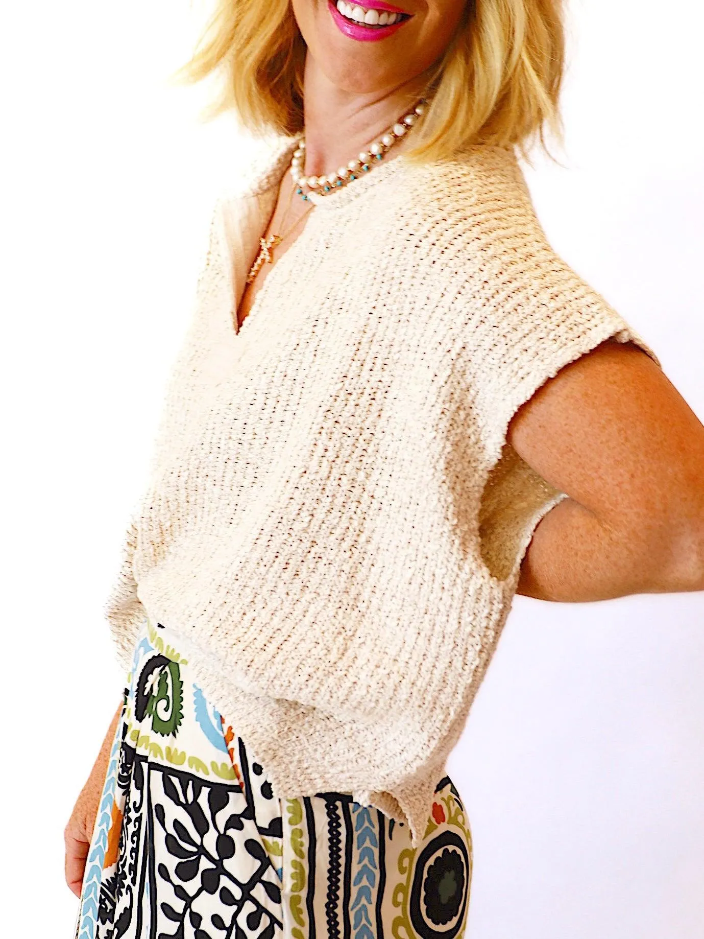 Natural Charmer Knit Top