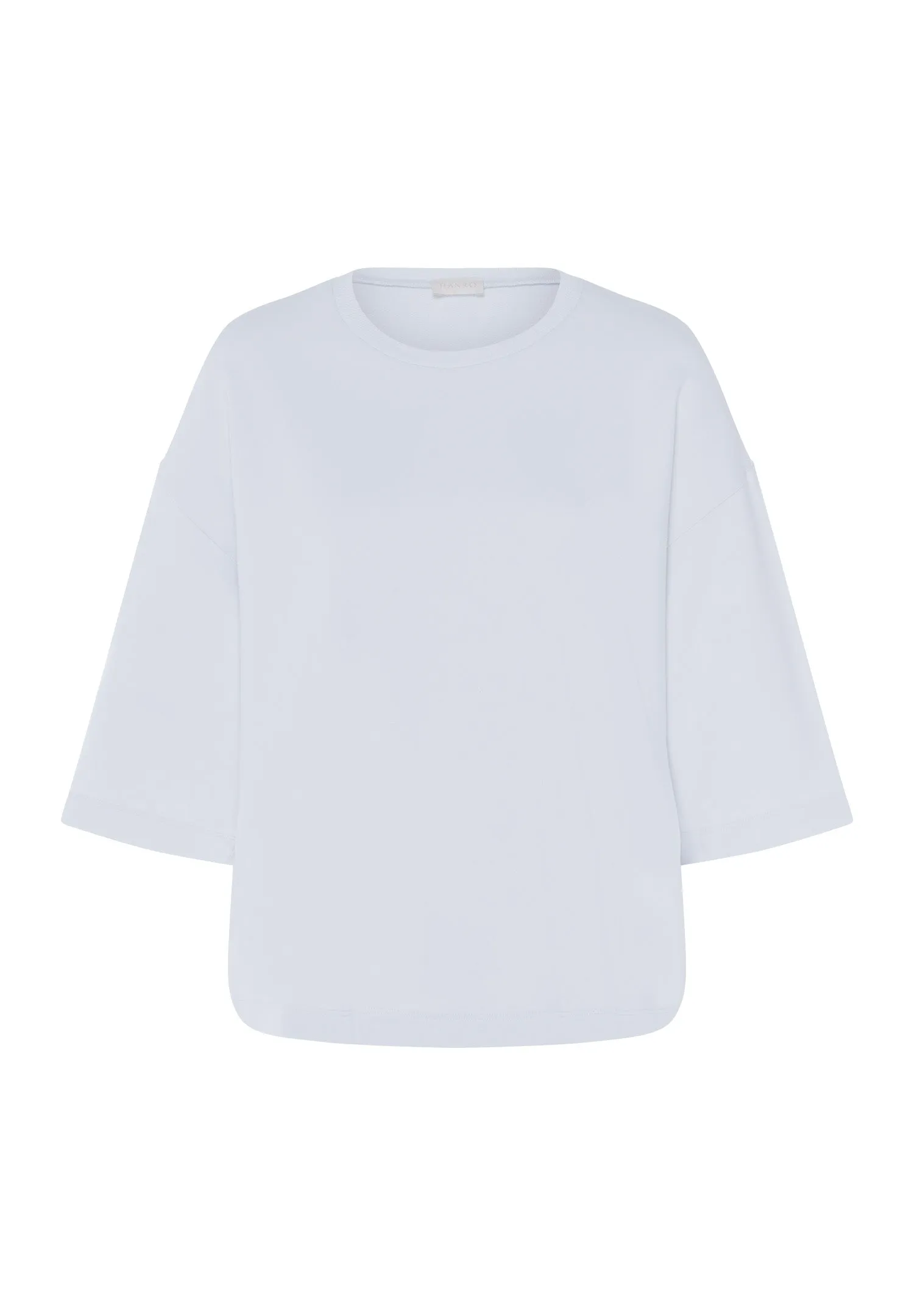 Natural Living Cotton Round Neck Top | Powder Blue 78810-2512