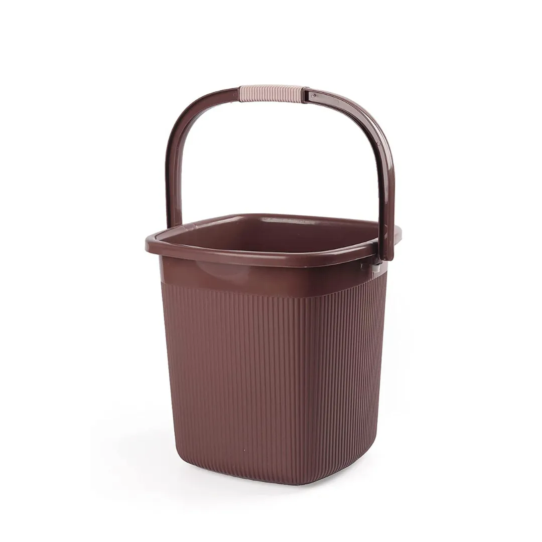 NAYASA Rimmy Bucket & Mug Brown - Insulated Storage Solution