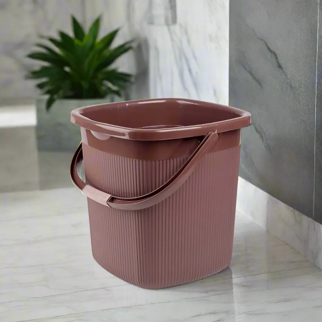 NAYASA Rimmy Bucket & Mug Brown - Insulated Storage Solution