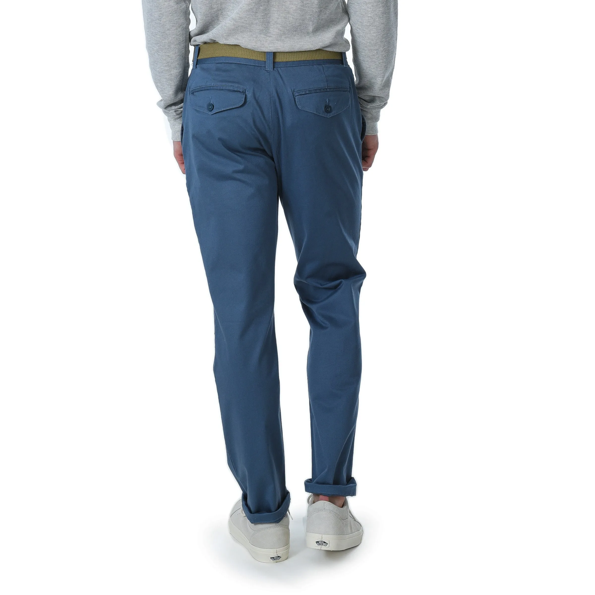 Newport Stretch Modern Fit Chino - Med Blue