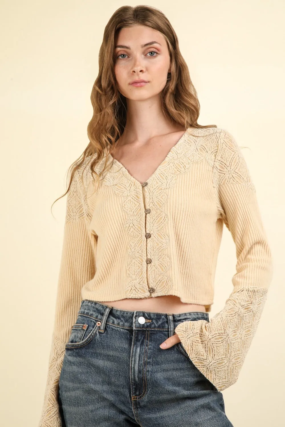 Noreen Knit Top - Natural