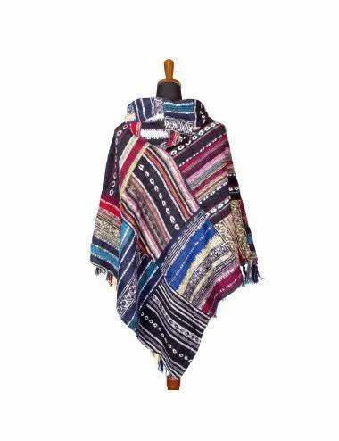 Numbat Baja Hooded Fleece Poncho - Kids Size