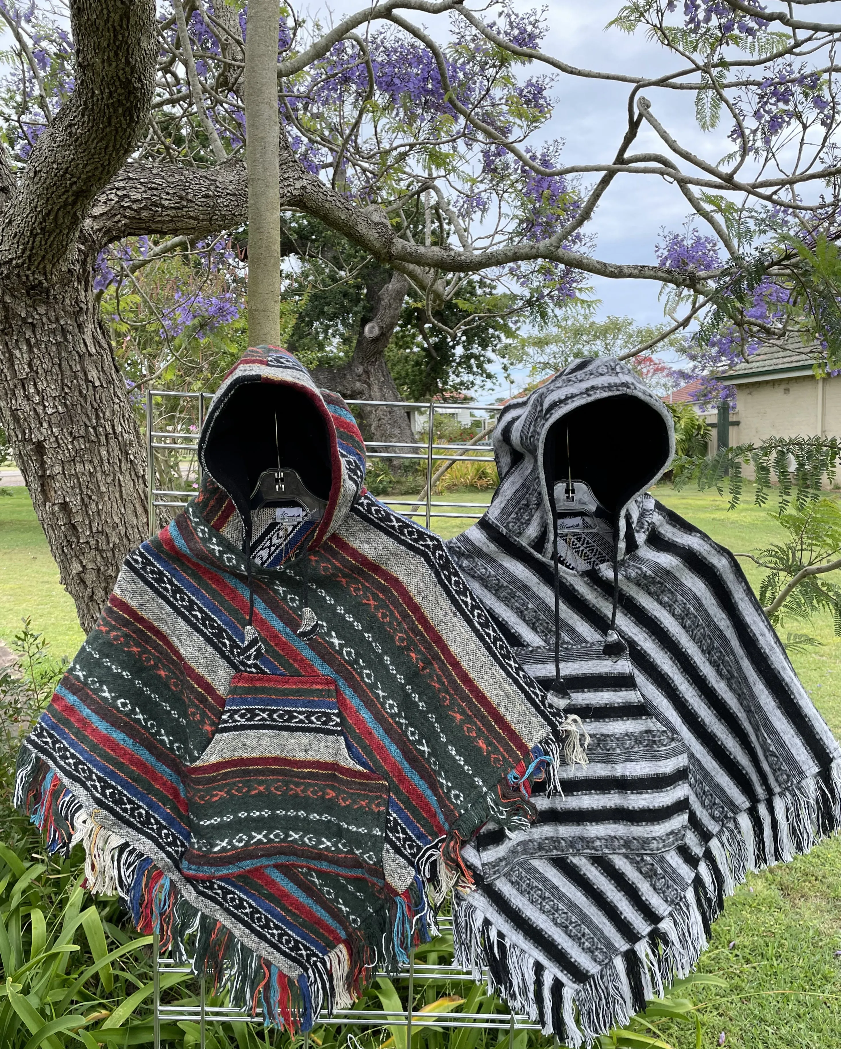 Numbat Baja Hooded Fleece Poncho - Kids Size