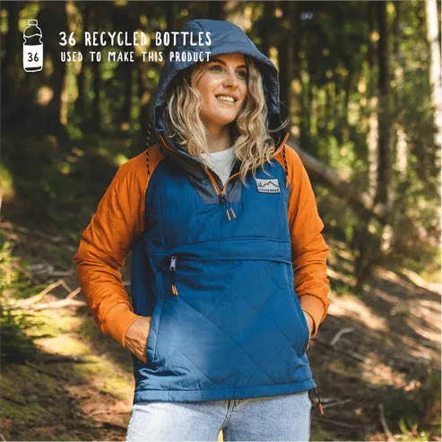 Ocean Recycled Insulated 1/2 Zip Jacket