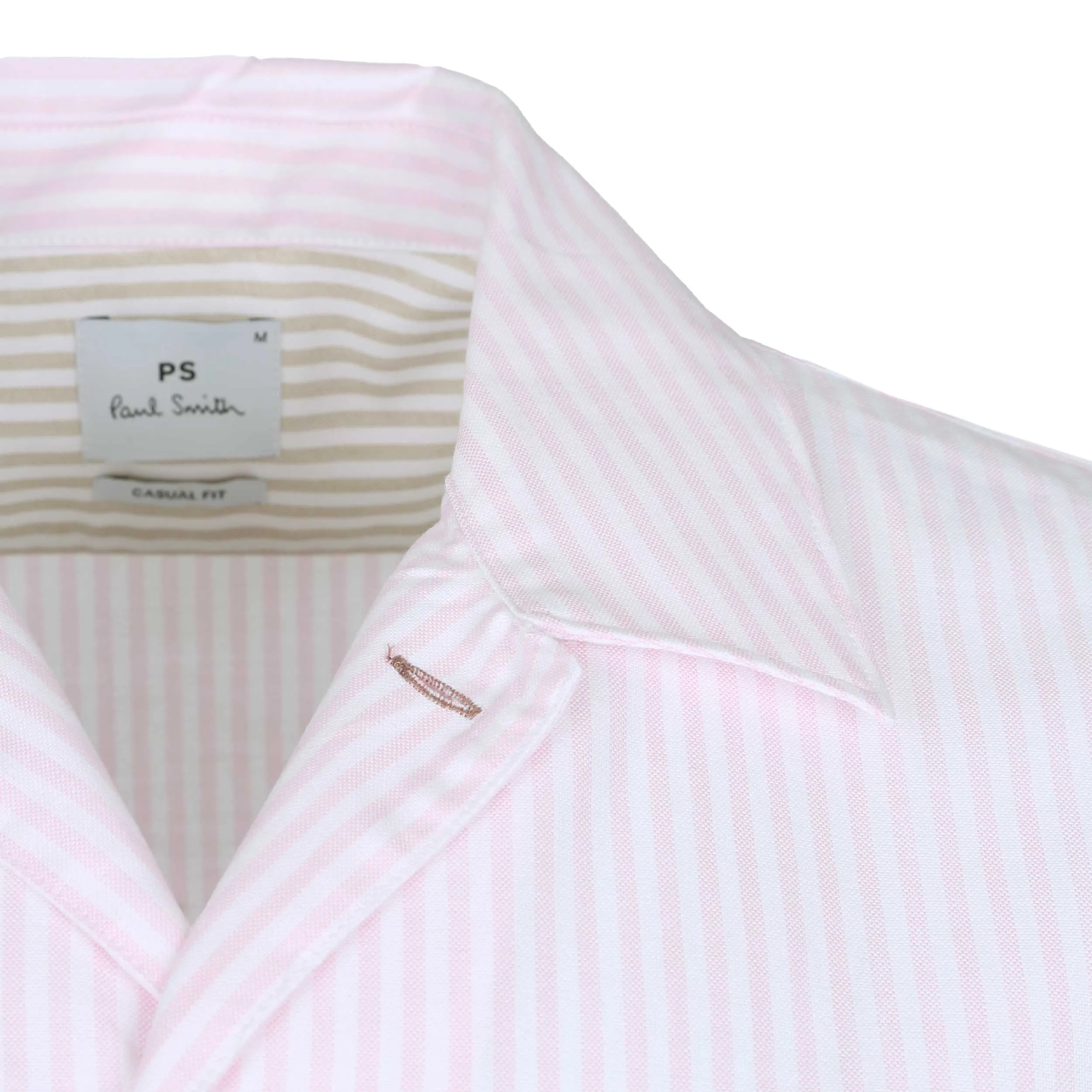 Paul Smith Casual Fit BS Zebra SS Shirt in Pink