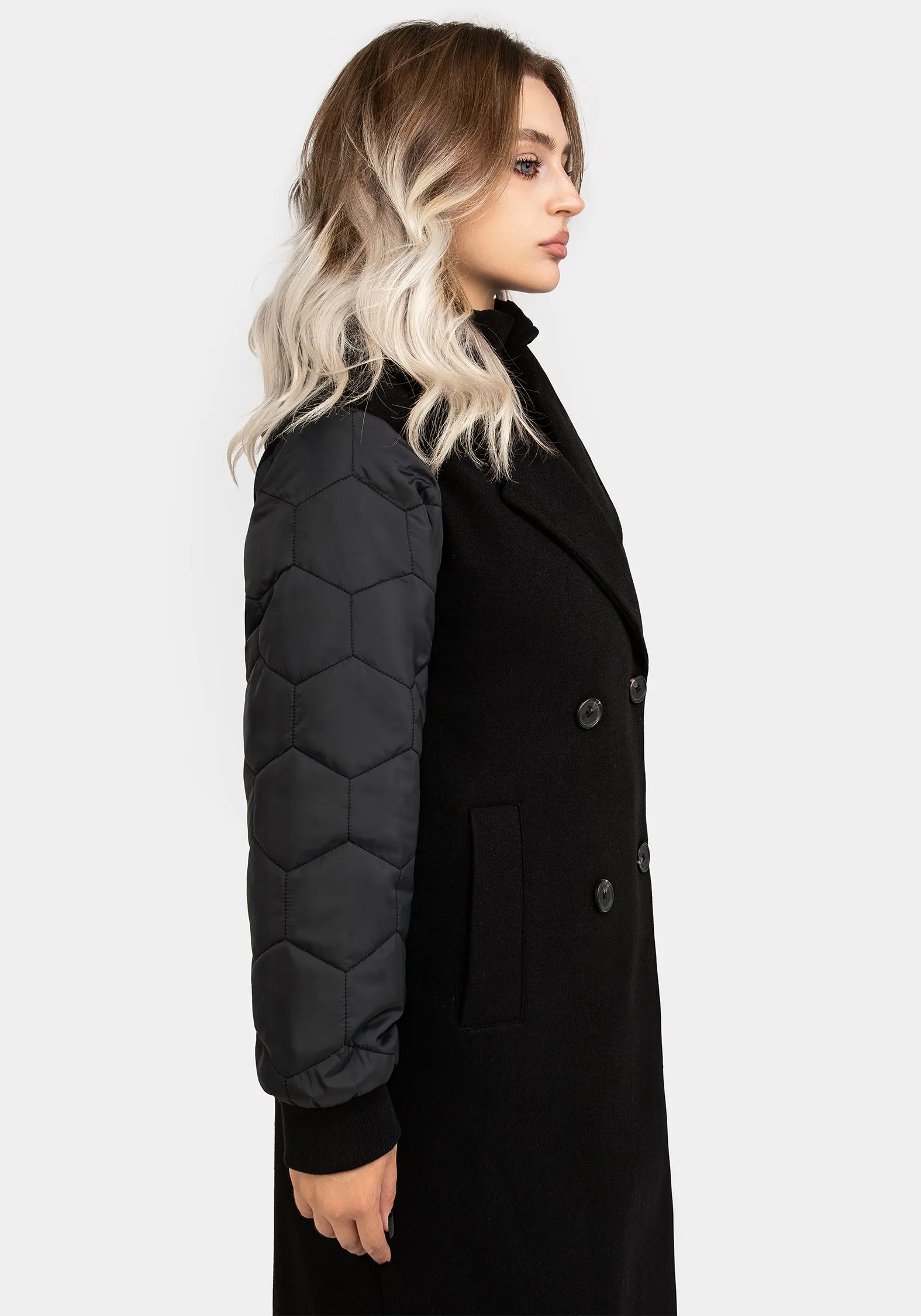 Prism Longline Bomber Coat