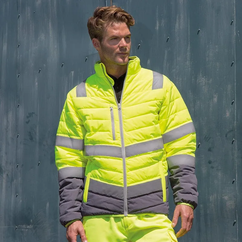 Result Safe-Guard Mens Soft Padded Safety Jacket