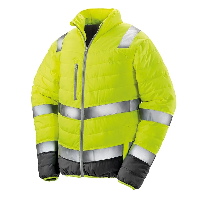 Result Safe-Guard Mens Soft Padded Safety Jacket