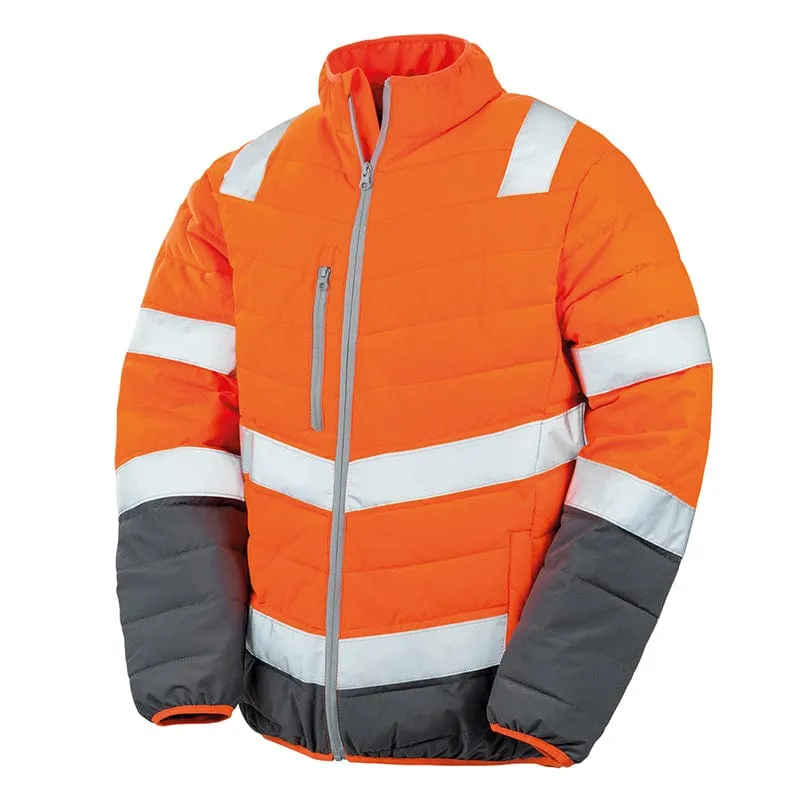 Result Safe-Guard Mens Soft Padded Safety Jacket