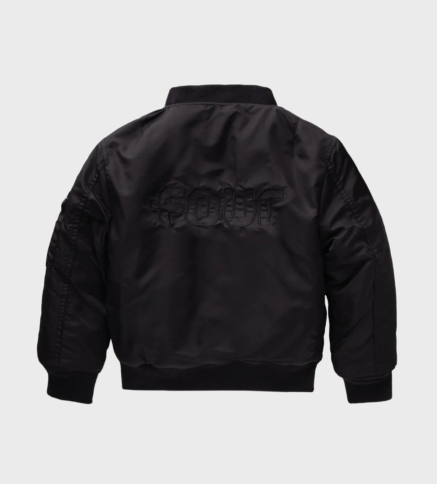 Reversible Bomber Jacket All Black