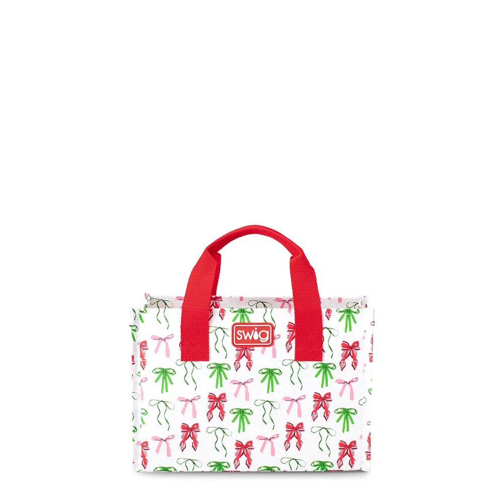 Ribbons and Bows Reusable Bag Small