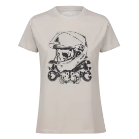 Rose Skull T-Shirt (Sand)