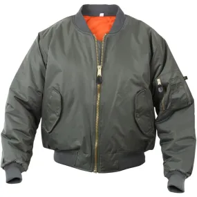 Sage - Kids Air Force MA-1 Bomber Flight Jacket