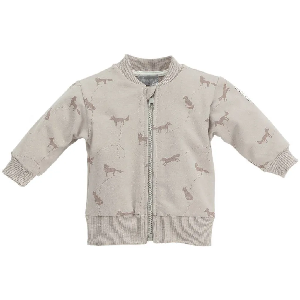 Smart Fox Bomber Sweatshirt