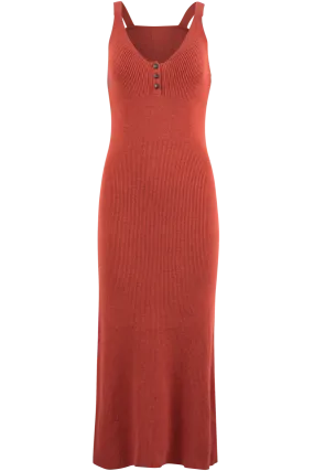 Tasha Polizzi Clay Rib Knit Dress