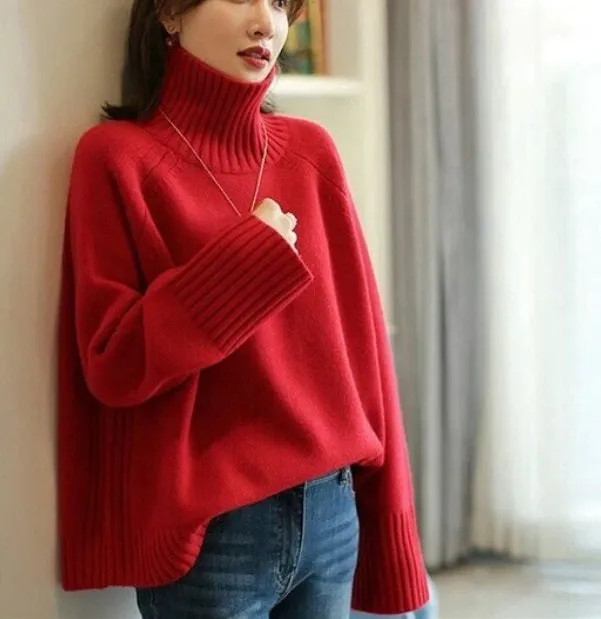 TATSUTOMO | Cotton Turtleneck Sweater