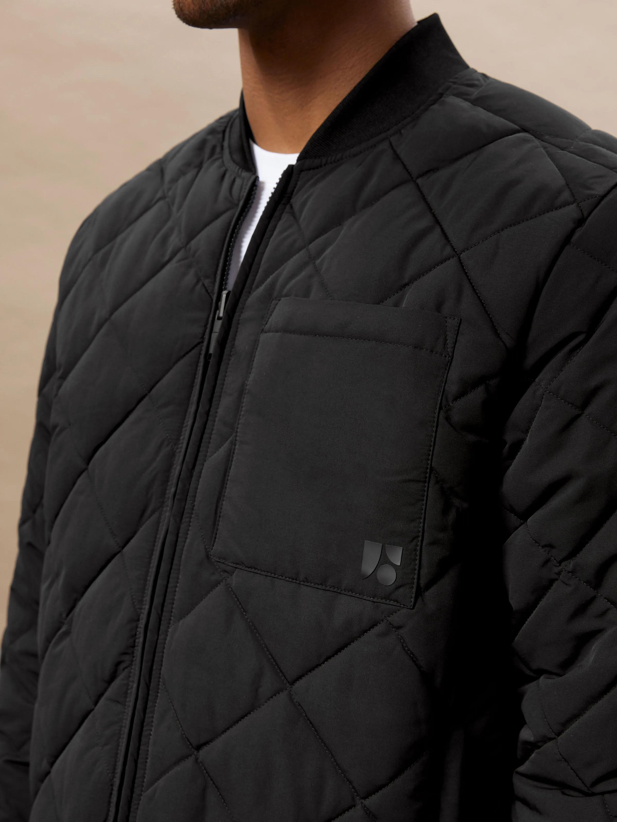 The Skyline Reversible Bomber in Black