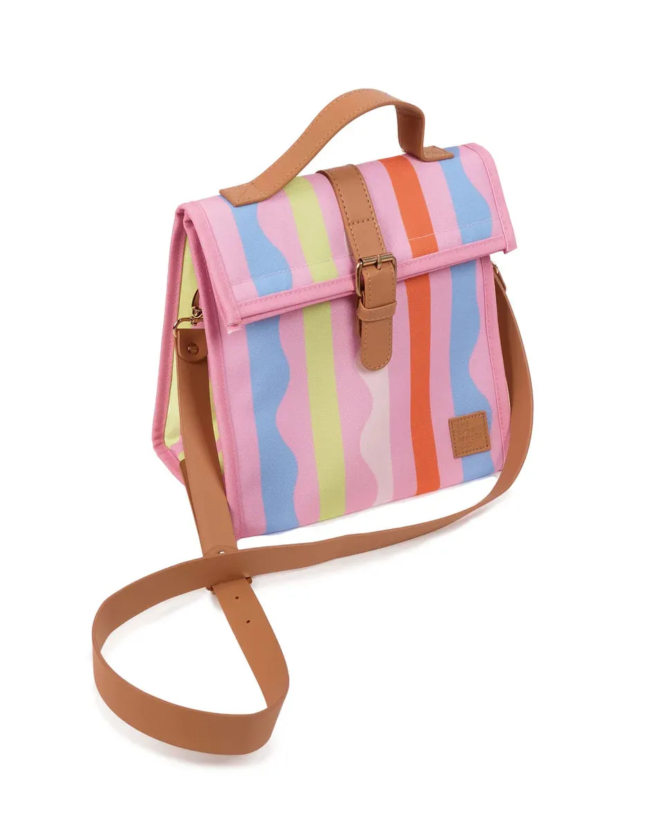 The Somewhere Co. Insulated Lunch Satchel - Sweet Siesta