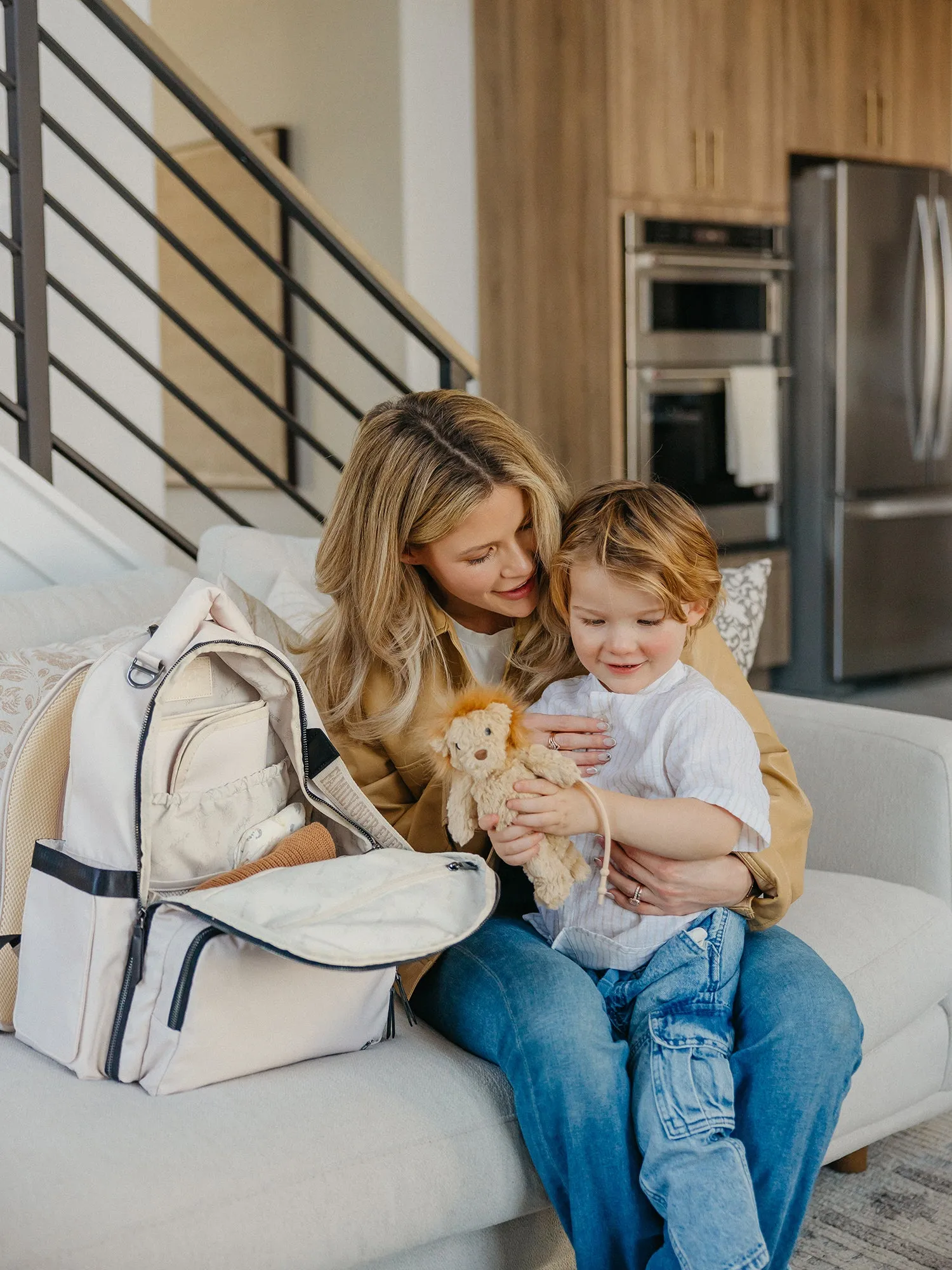 Witney Carson Classic Diaper Backpack - Cloud