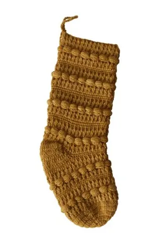 Wool Knit Stocking, 3 Colors - Holiday