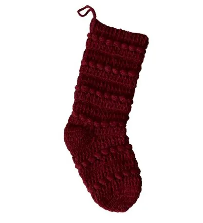 Wool Knit Stocking, 3 Colors - Holiday