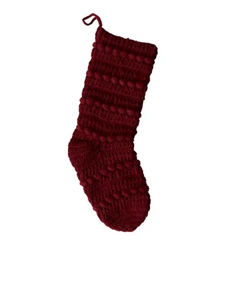 Wool Knit Stocking, 3 Colors - Holiday