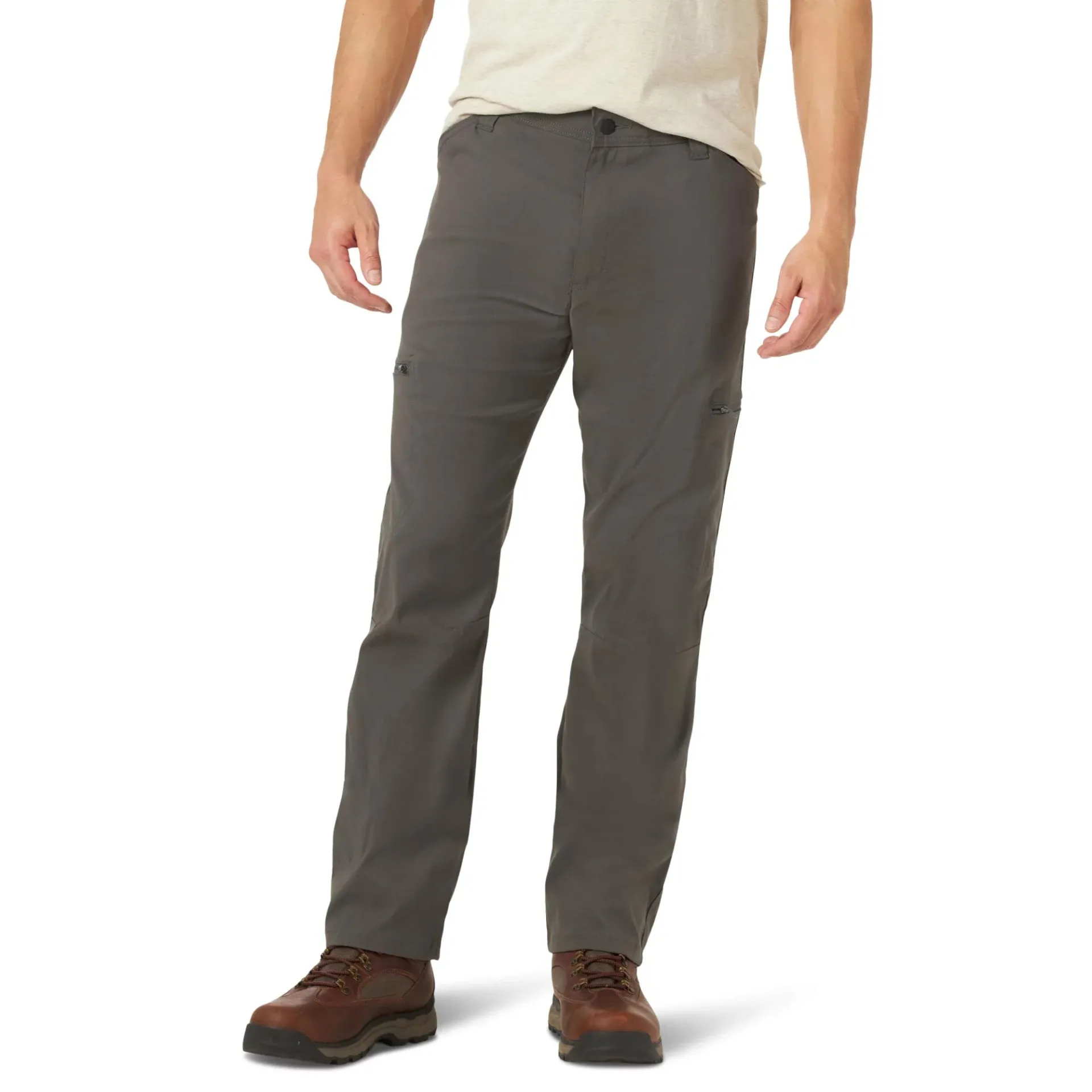 Wrangler - Men's and Big Men's Outdoor Stretch Zip Cargo Pant