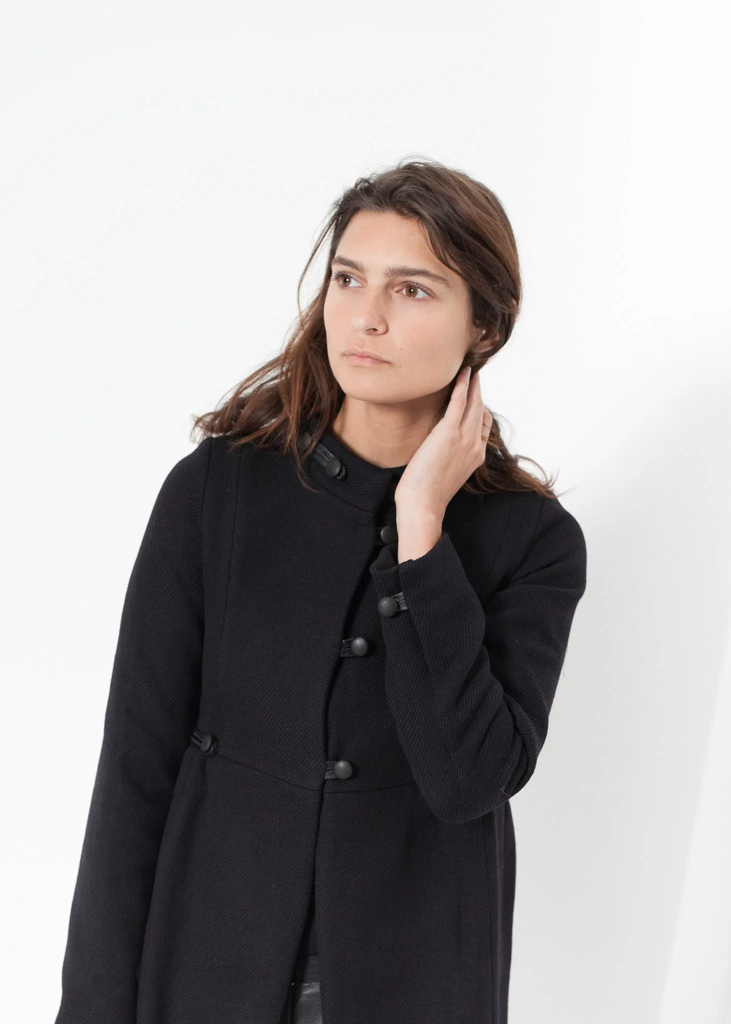 Zoulou Coat in Black